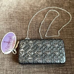 💚 Vinyl Crossbody purse NWT